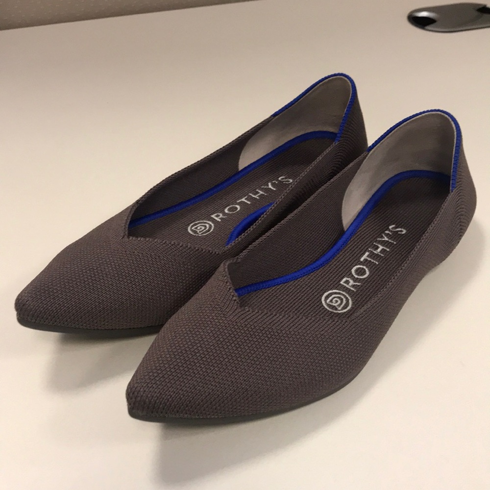 Rothy’s “The Point” in Mink